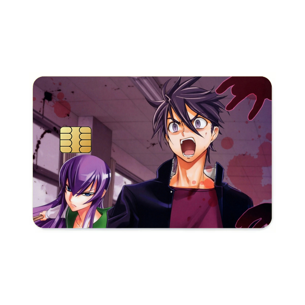 Highschool Of The Dead  Credit Card Skins (4-in-1 Pack)