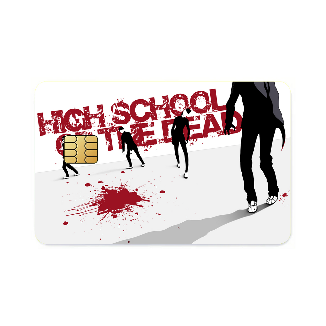 Highschool Of The Dead  Credit Card Skins (4-in-1 Pack)