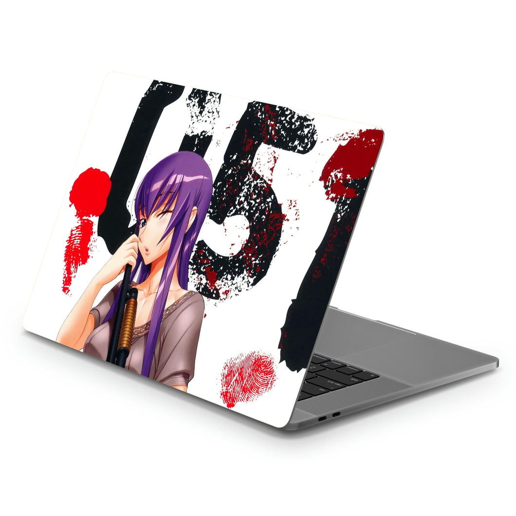 Highschool Of The Dead  Macbook Skin
