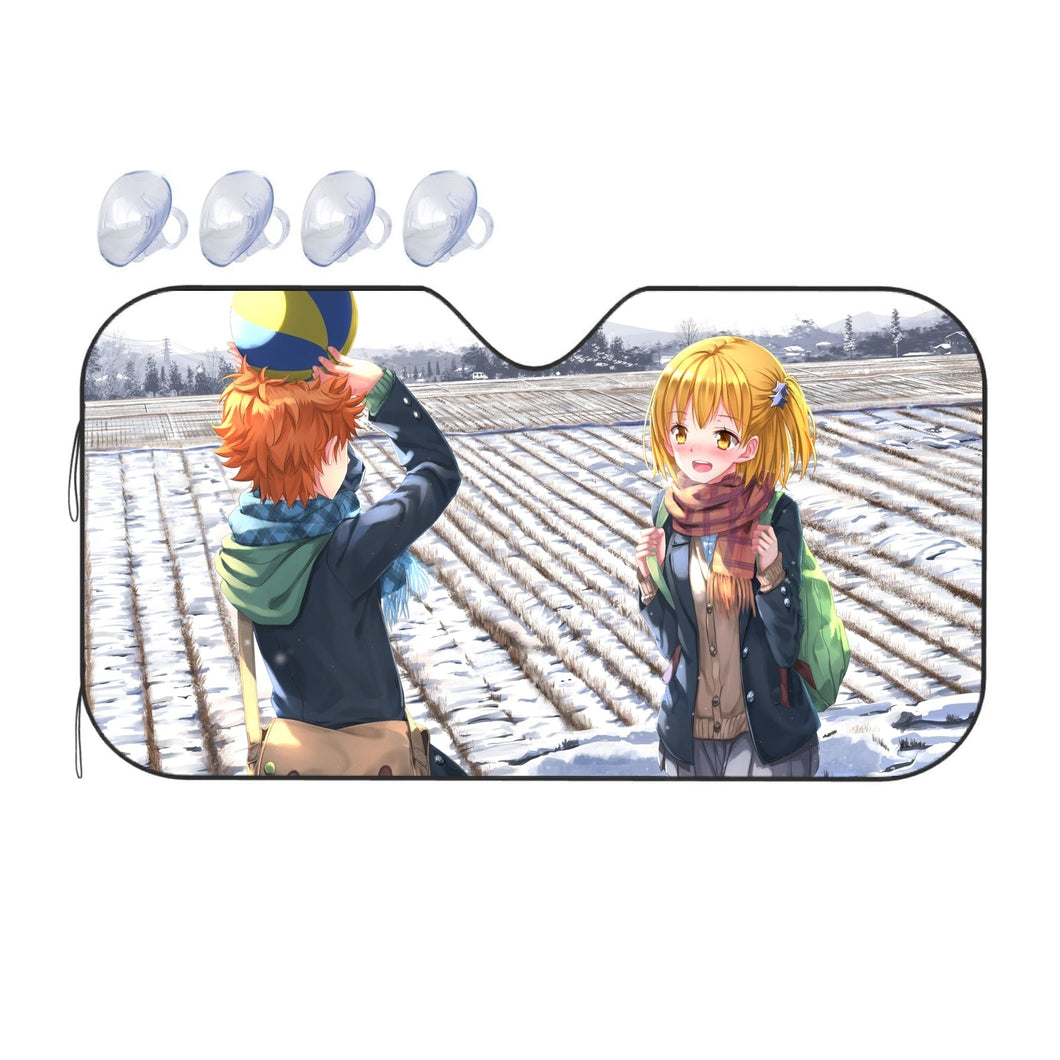 Hinata Shouyou & Yachi Hitoka  Car Sunshade