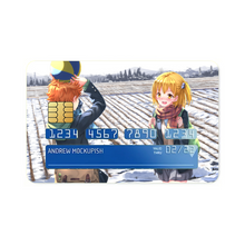 Load image into Gallery viewer, Hinata Shouyou &amp; Yachi Hitoka  Credit Card Skins (4-in-1 Pack)
