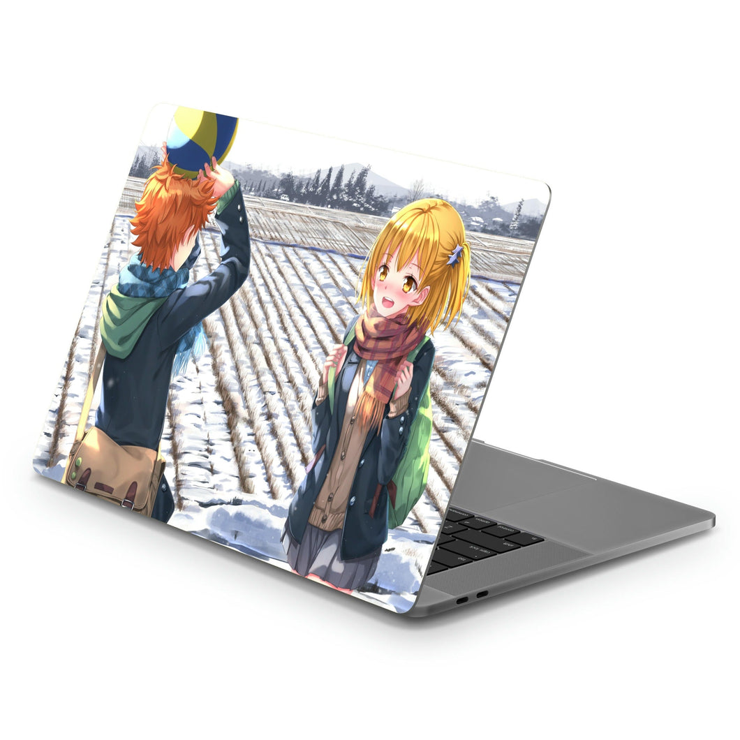 Hinata Shouyou & Yachi Hitoka  Macbook Skin