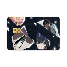 Load image into Gallery viewer, Hiro and Zero Two Moments In Broken Glass  Credit Card Skins (4-in-1 Pack)

