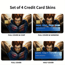 Load image into Gallery viewer, Hisoka  Credit Card Skins (4-in-1 Pack)
