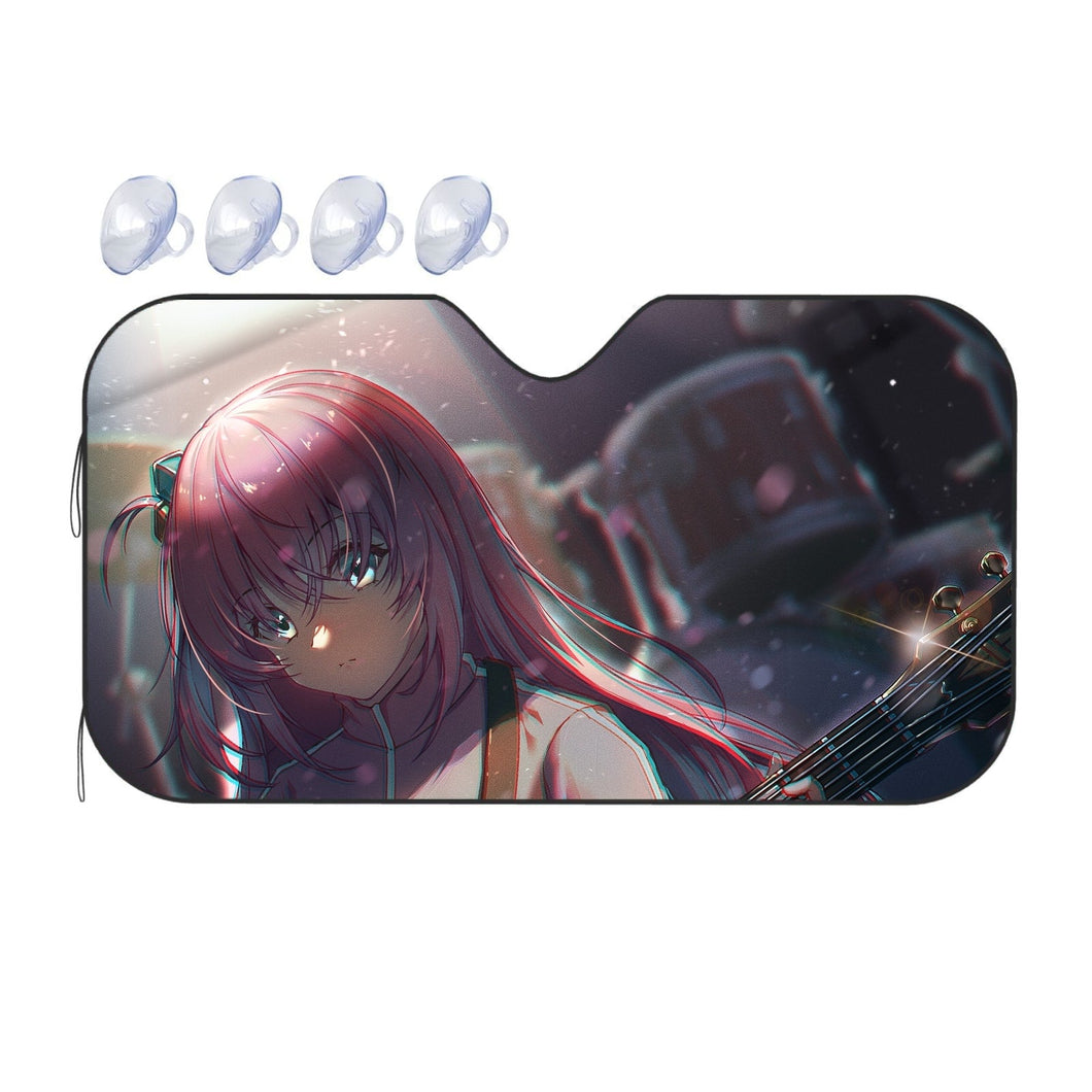 Hitori Gotou Car Sunshade