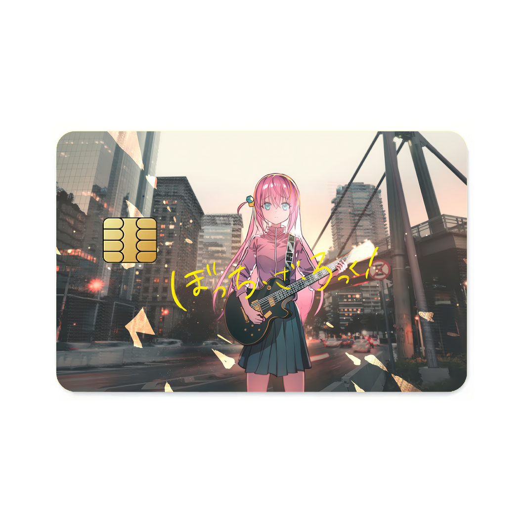 Hitori Gotou Credit Card Skins (4-in-1 Pack)