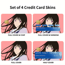 Load image into Gallery viewer, Hiyori  Credit Card Skins (4-in-1 Pack)
