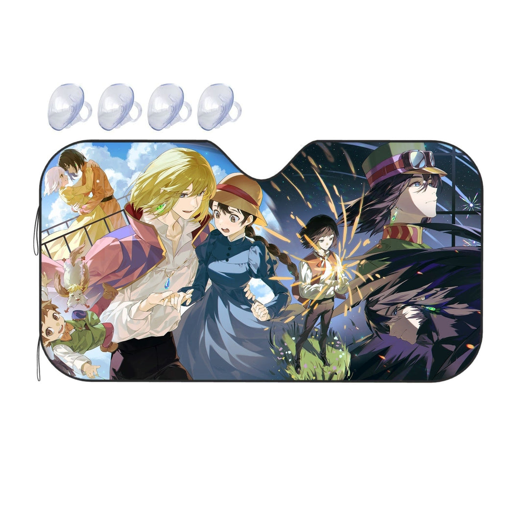 Howl's Moving Castle  Car Sunshade