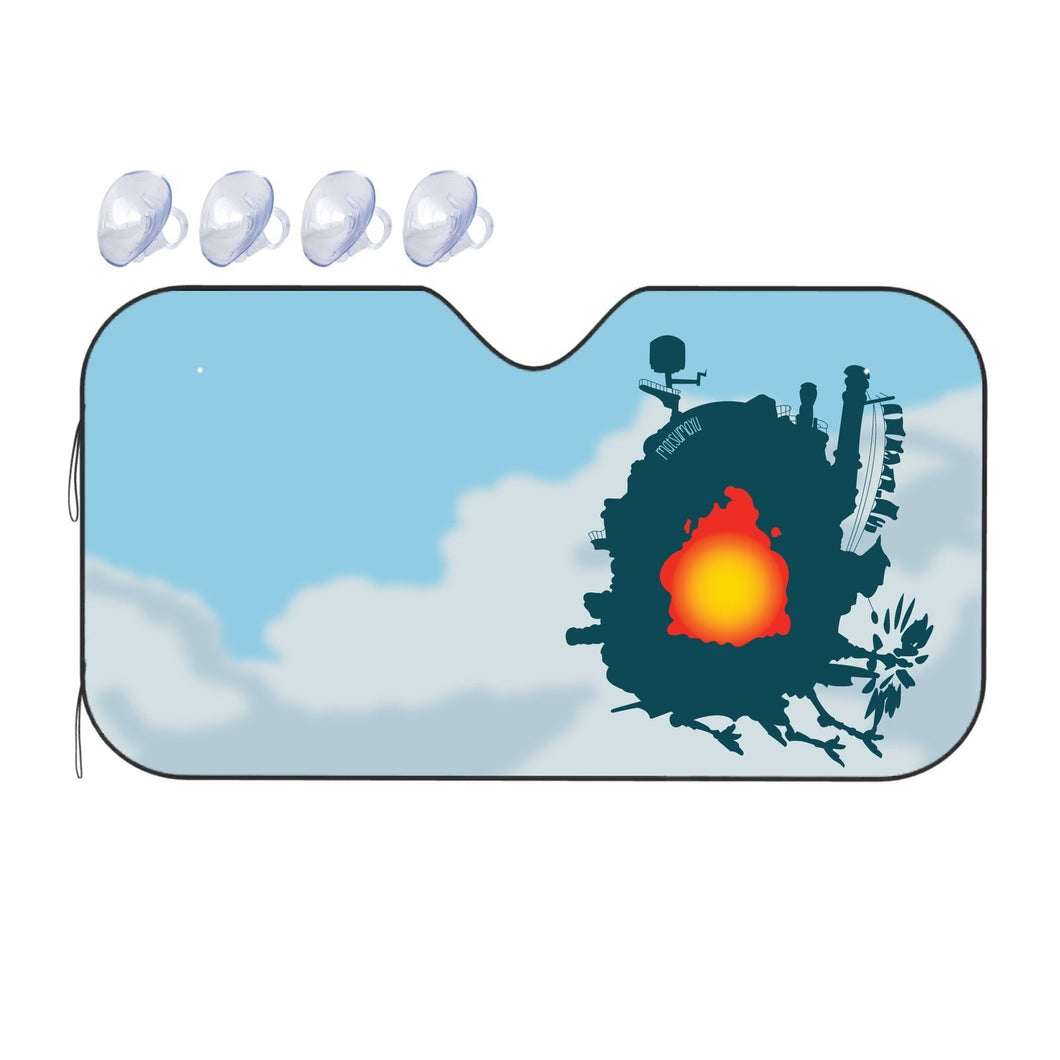 Howl's Moving Castle  Car Sunshade