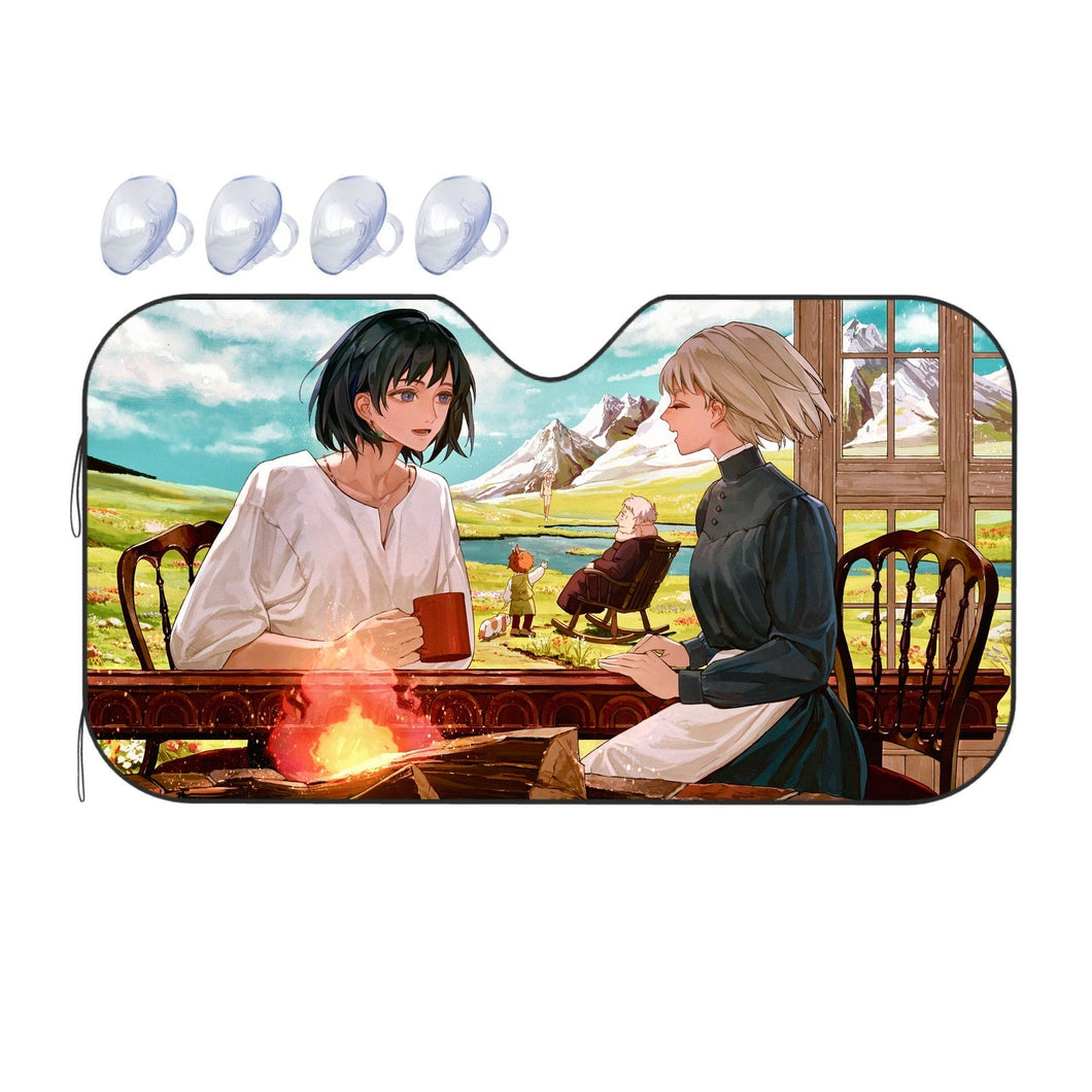 Howl's Moving Castle  Car Sunshade