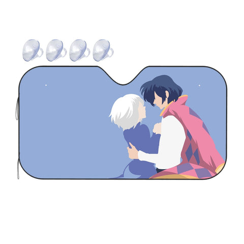 Howl's Moving Castle Car Sunshades