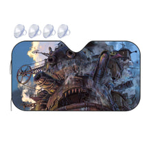Load image into Gallery viewer, Howl&#39;s Moving Castle  Car Sunshade
