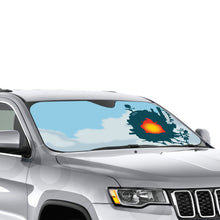 Load image into Gallery viewer, Howl&#39;s Moving Castle  Car Sunshade
