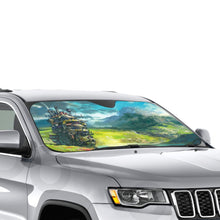 Load image into Gallery viewer, Howl&#39;s Moving Castle  Car Sunshade
