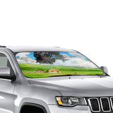 Load image into Gallery viewer, Howl&#39;s Moving Castle  Car Sunshade
