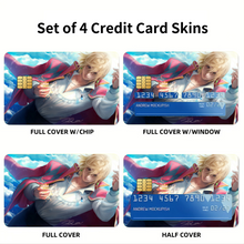 Load image into Gallery viewer, Howl&#39;s Moving Castle  Credit Card Skins (4-in-1 Pack)
