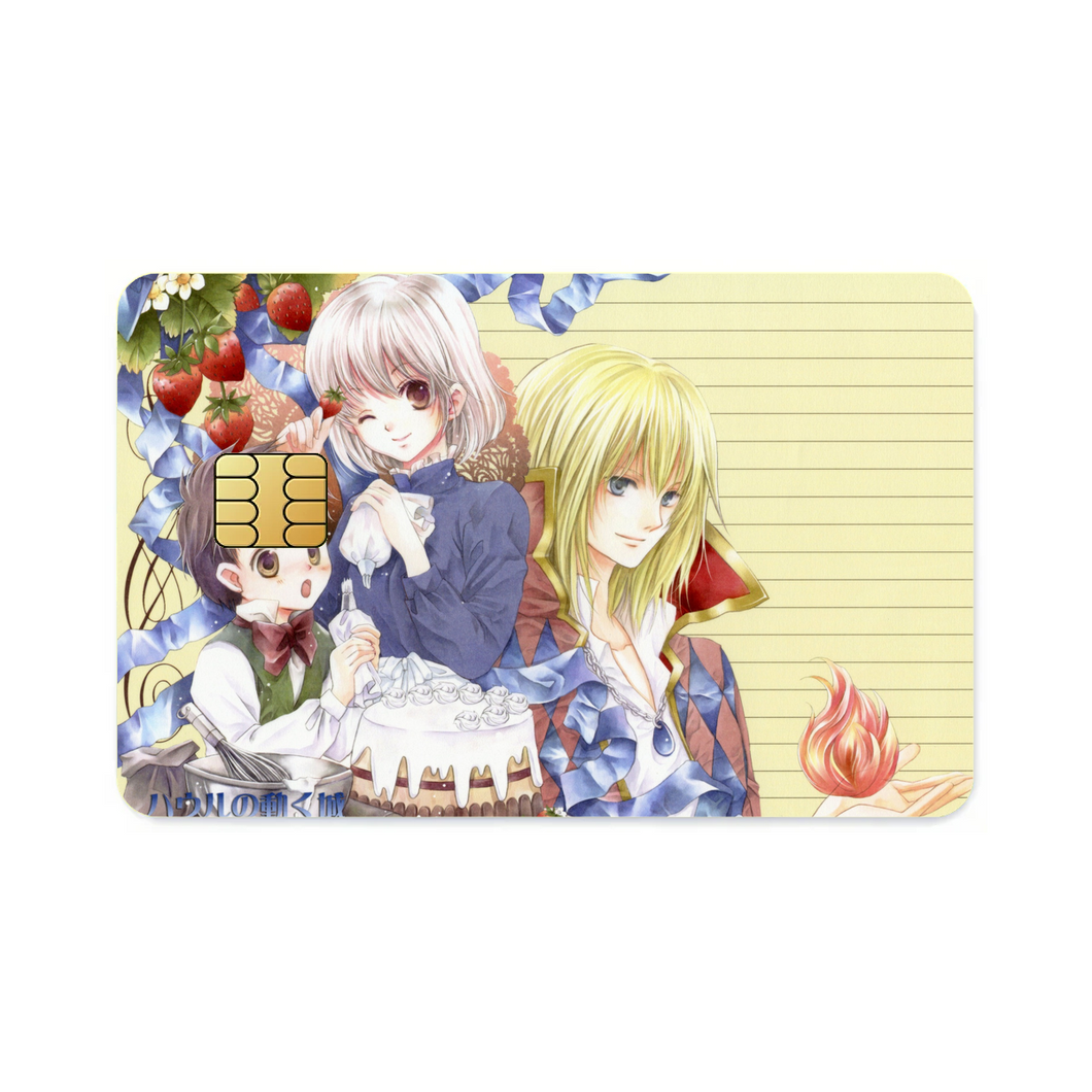 Howl's Moving Castle  Credit Card Skins (4-in-1 Pack)