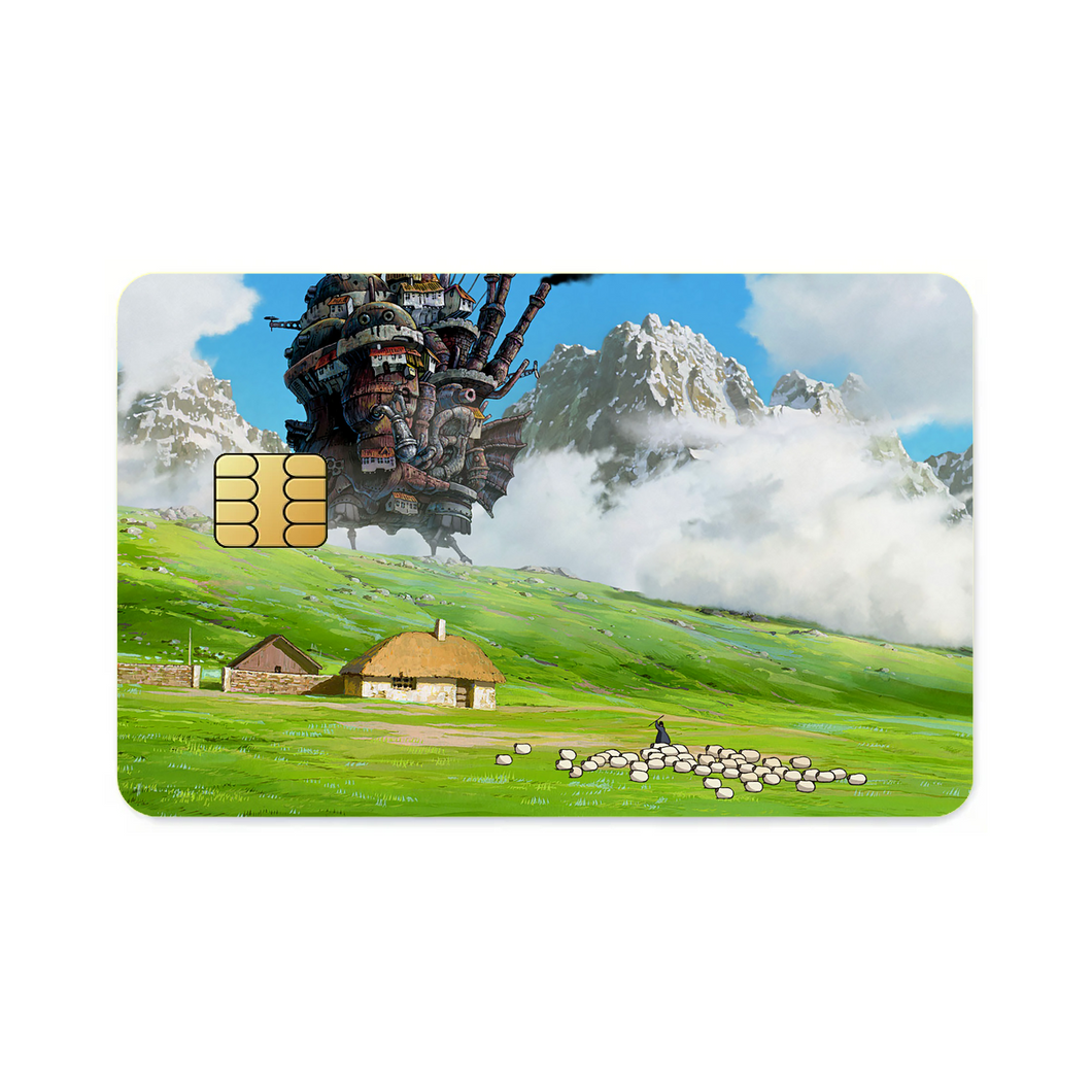 Howl's Moving Castle  Credit Card Skins (4-in-1 Pack)