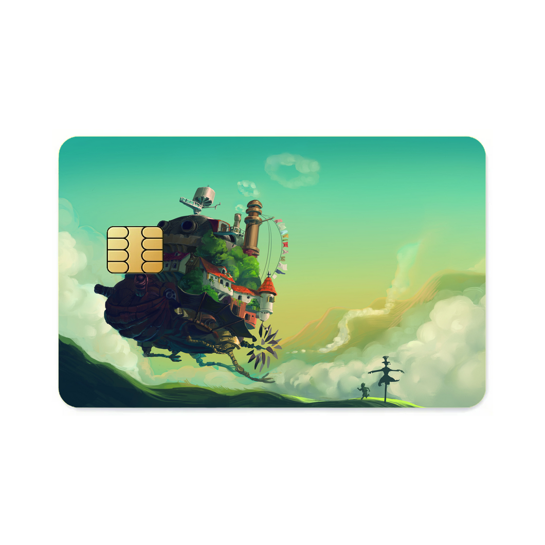 Howl's Moving Castle  Credit Card Skins (4-in-1 Pack)