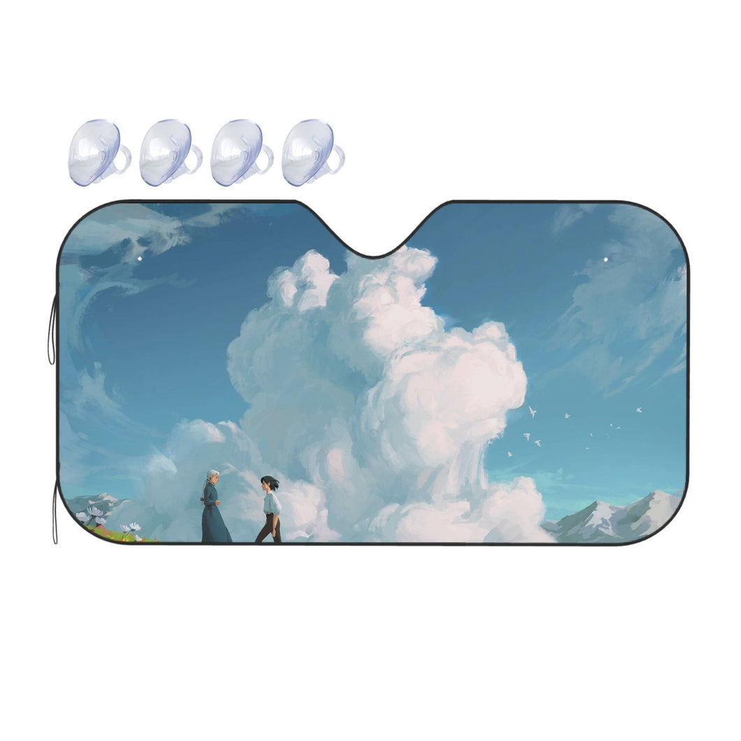 Howl & Sophie  Car Sunshade