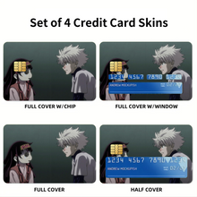 Load image into Gallery viewer, Hunter x Hunter  Credit Card Skins (4-in-1 Pack)
