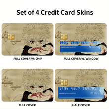 Load image into Gallery viewer, Hunter x Hunter Killua Zoldyck  Credit Card Skins (4-in-1 Pack)
