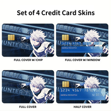 Load image into Gallery viewer, Hunter x Hunter Killua Zoldyck  Credit Card Skins (4-in-1 Pack)
