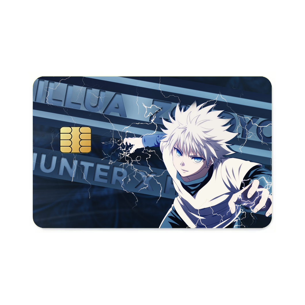 Hunter x Hunter Killua Zoldyck  Credit Card Skins (4-in-1 Pack)