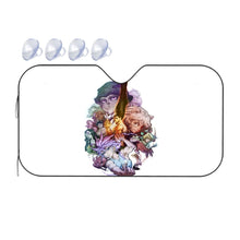 Load image into Gallery viewer, Hunter x Hunter Killua Zoldyck, Gon Freecss  Car Sunshade
