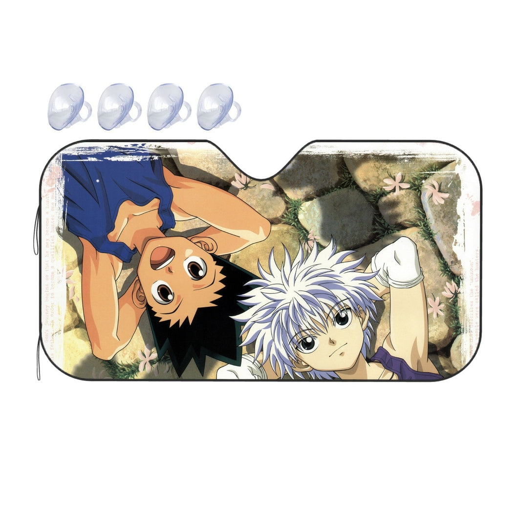 Hunter x Hunter Killua Zoldyck, Gon Freecss  Car Sunshade