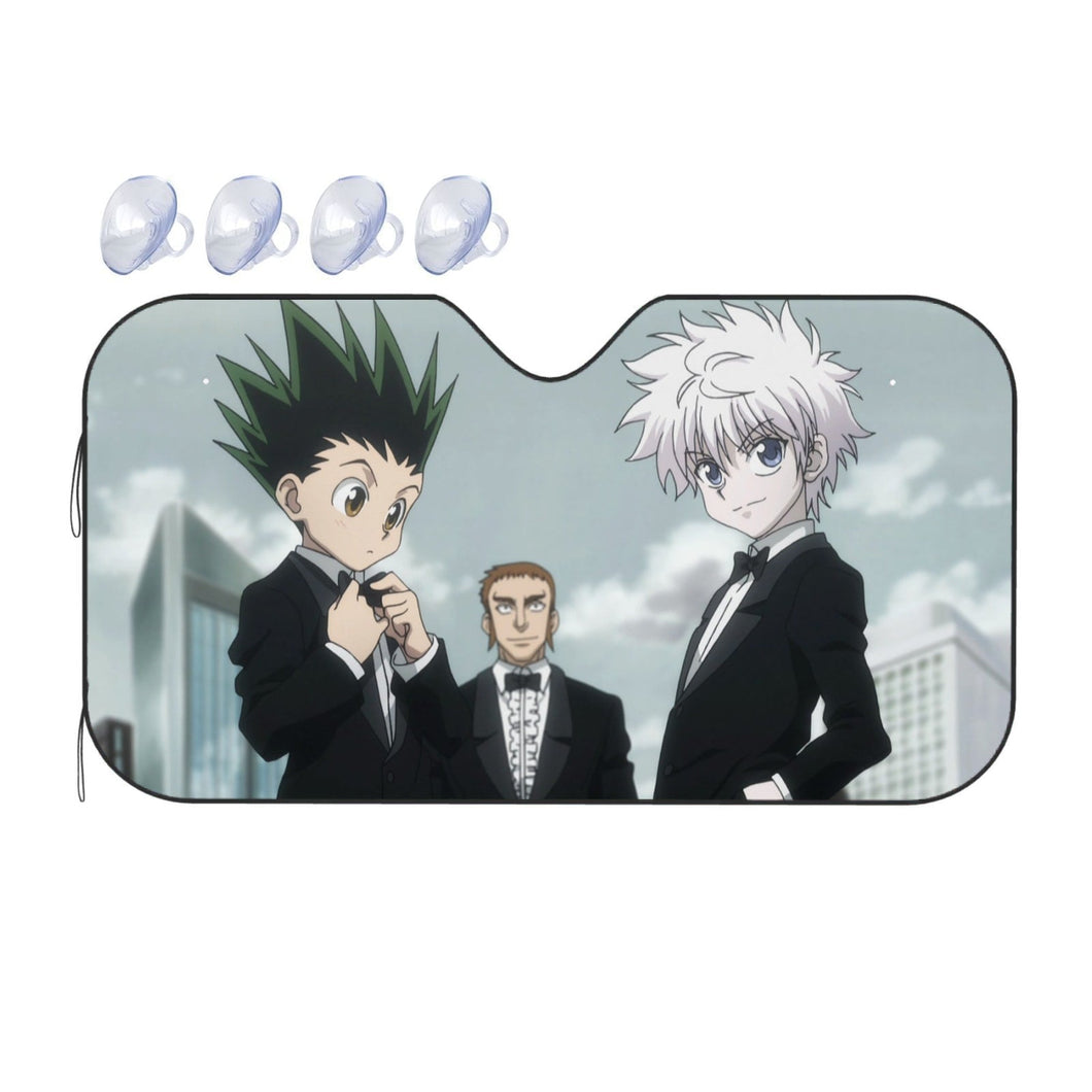 Hunter x Hunter Killua Zoldyck, Gon Freecss  Car Sunshade