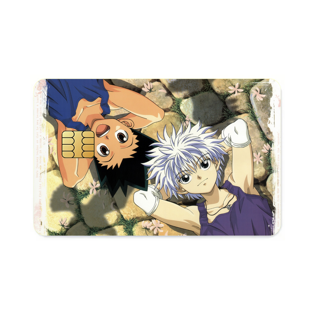 Hunter x Hunter Killua Zoldyck, Gon Freecss  Credit Card Skins (4-in-1 Pack)