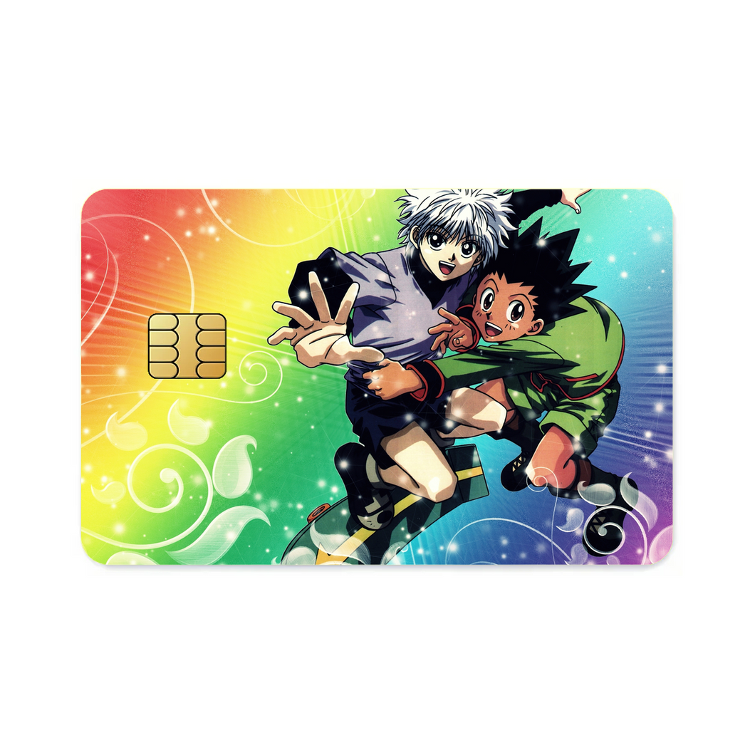 Hunter x Hunter Killua Zoldyck, Gon Freecss  Credit Card Skins (4-in-1 Pack)
