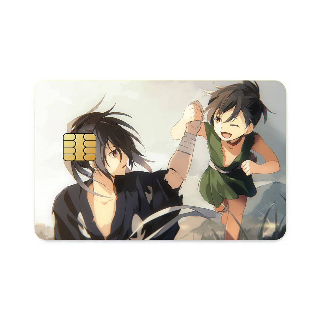 Hyakkimaru and Dororo  Credit Card Skins (4-in-1 Pack)
