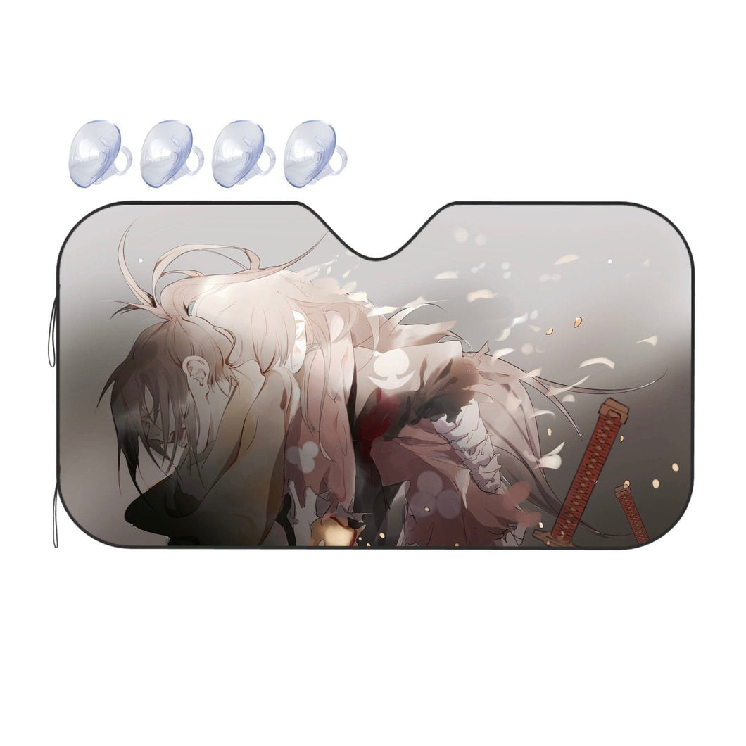 Hyakkimaru and Mio  Car Sunshade
