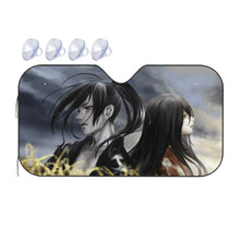 Load image into Gallery viewer, Hyakkimaru and Mio  Car Sunshade
