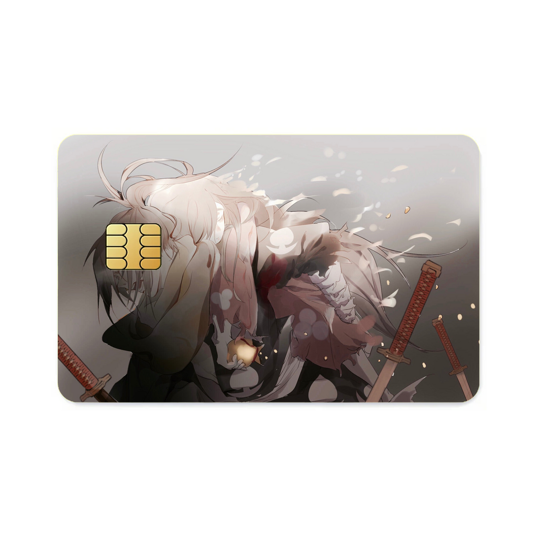 Hyakkimaru and Mio  Credit Card Skins (4-in-1 Pack)