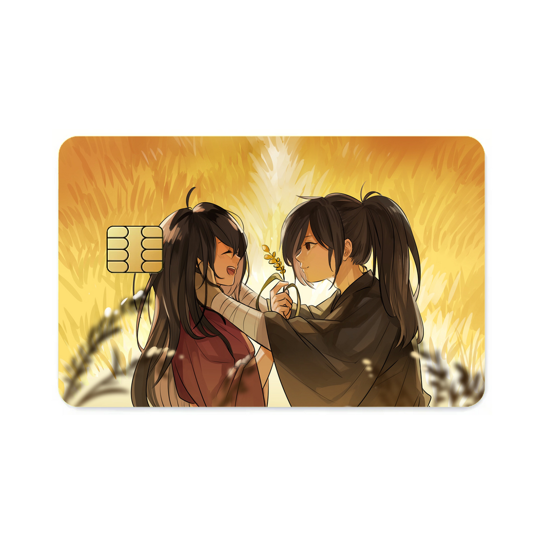 Hyakkimaru and Mio  Credit Card Skins (4-in-1 Pack)