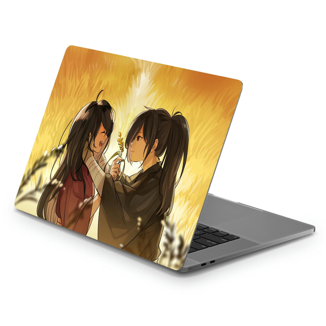 Hyakkimaru and Mio  Macbook Skin