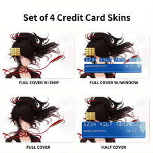 Load image into Gallery viewer, Hyakkimaru  Credit Card Skins (4-in-1 Pack)
