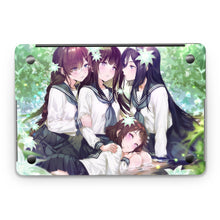 Load image into Gallery viewer, Hyouka Eru Chitanda, Mayaka Ibara, Fuyumi Irisu, Kaho Juumonji  Macbook Skin
