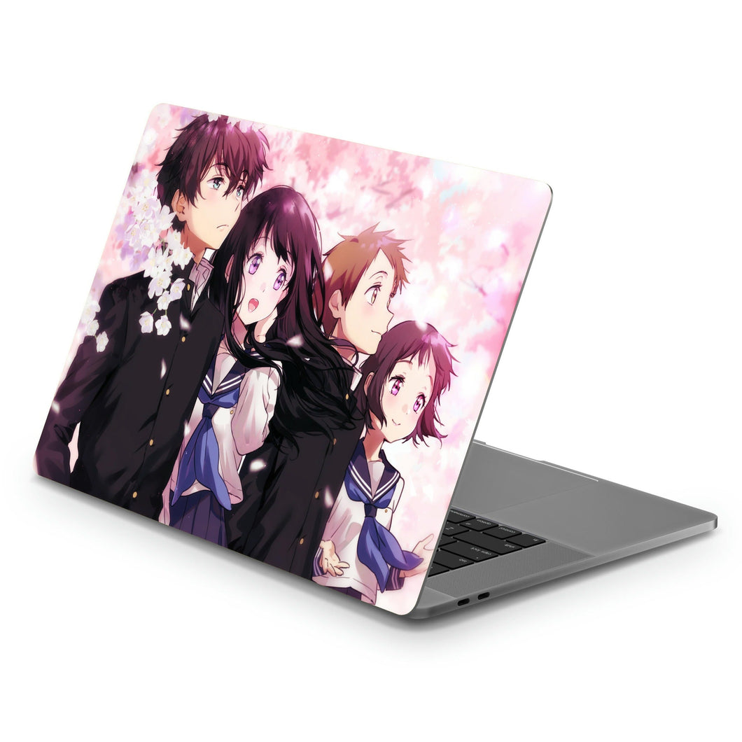 Hyouka Eru Chitanda, Satoshi Fukube, Mayaka Ibara  Macbook Skin