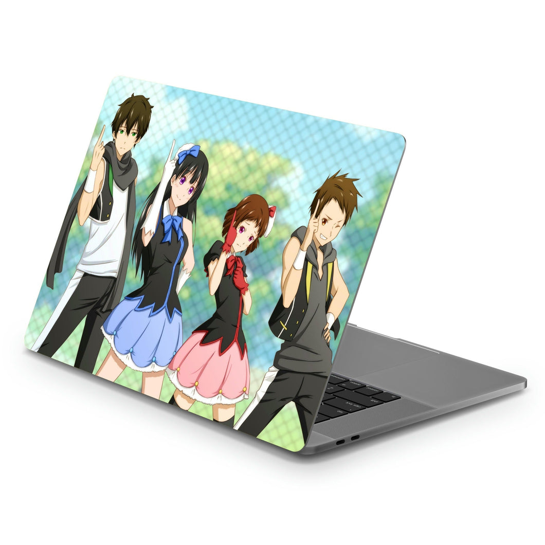 Hyouka Eru Chitanda, Satoshi Fukube, Mayaka Ibara  Macbook Skin