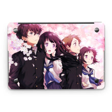Load image into Gallery viewer, Hyouka Eru Chitanda, Satoshi Fukube, Mayaka Ibara  Macbook Skin
