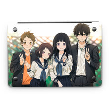 Load image into Gallery viewer, Hyouka Eru Chitanda, Satoshi Fukube, Mayaka Ibara  Macbook Skin
