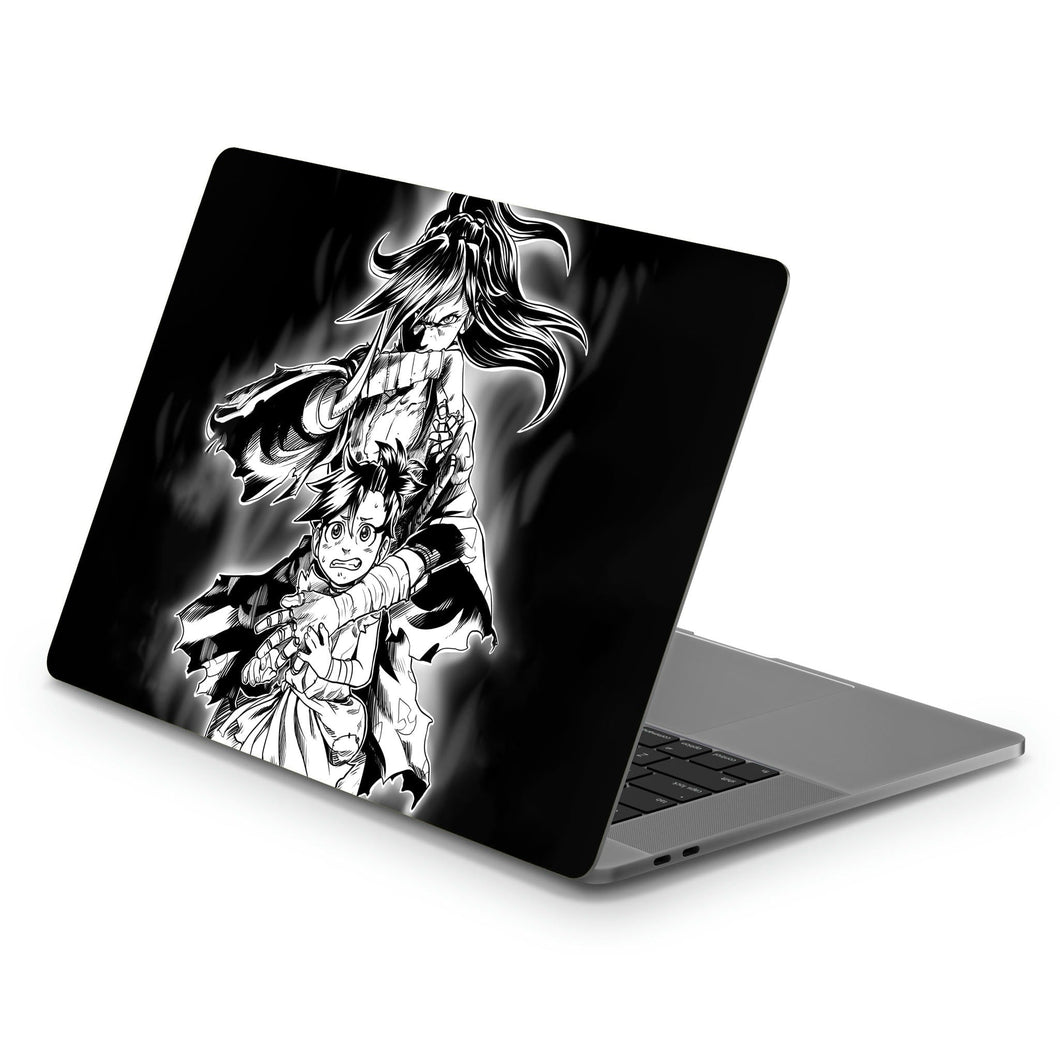 I dare you to come any closer  Macbook Skin