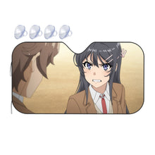 Load image into Gallery viewer, I&#39;m Angry but I Love You  Car Sunshade
