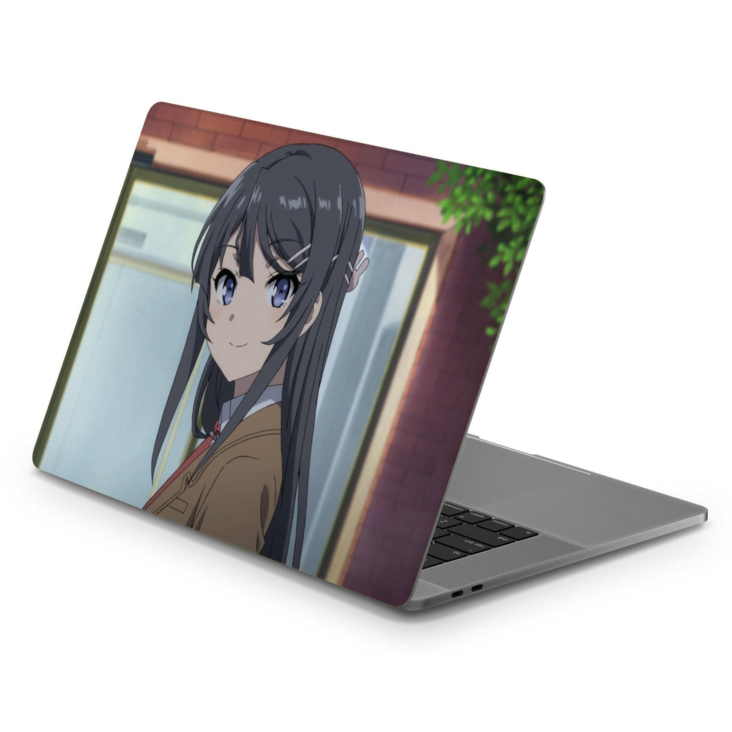 I'm happy to see you  Macbook Skin