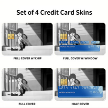 Load image into Gallery viewer, Ichigo 015 and Black Cat  Credit Card Skins (4-in-1 Pack)
