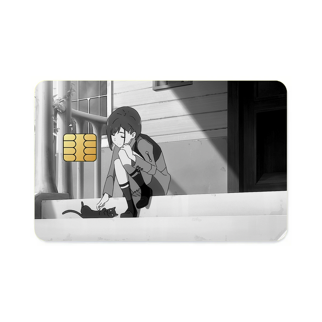Ichigo 015 and Black Cat  Credit Card Skins (4-in-1 Pack)